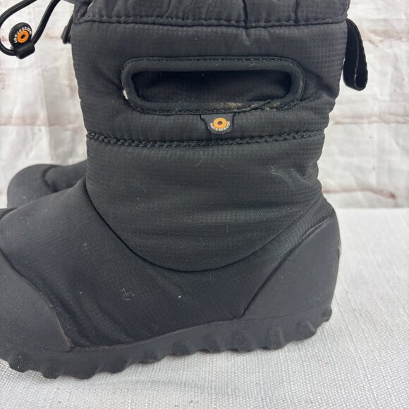 Bogs Black Kids Rain & Snow Boots - Picture 5 of 9